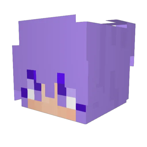 LOL_Spirit Minecraft avatar head, 3D render