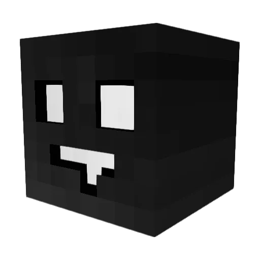 LONGLVE Minecraft avatar head, 3D render