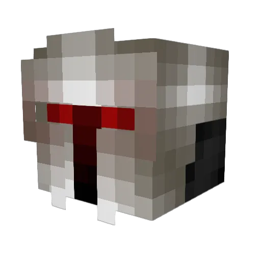 LOP41 Minecraft avatar head, 3D render