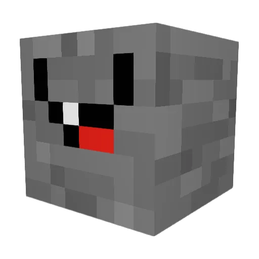 LORDBagheera Minecraft avatar head, 3D render