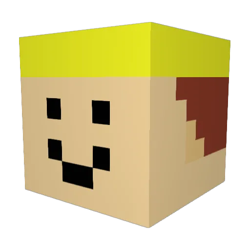 LORDMAGNUMV3 Minecraft avatar head, 3D render