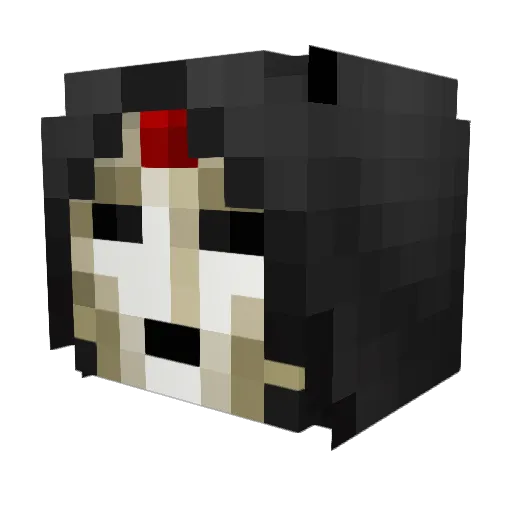 LORDOFTHEFLIESS Minecraft avatar head, 3D render