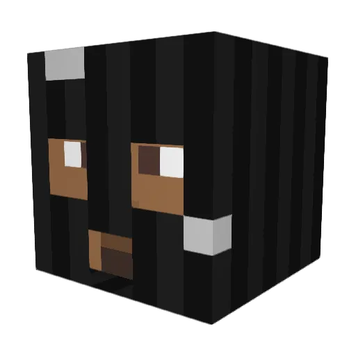 LORD_NIGOLA Minecraft avatar head, 3D render
