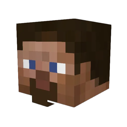 LORD_z11 Minecraft avatar head, 3D render