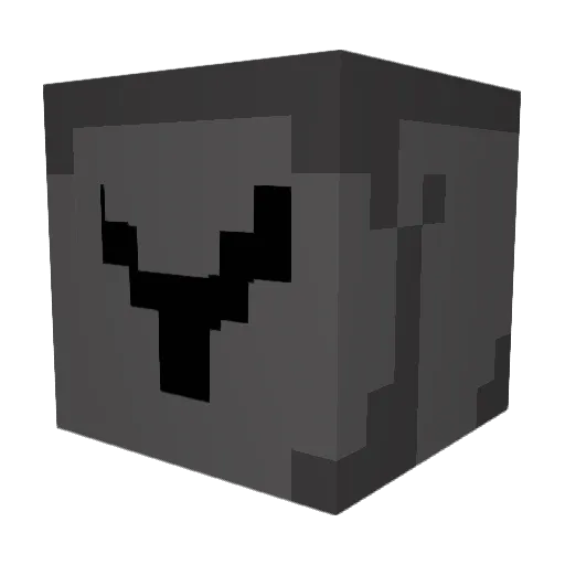 LOUAI_20 Minecraft avatar head, 3D render