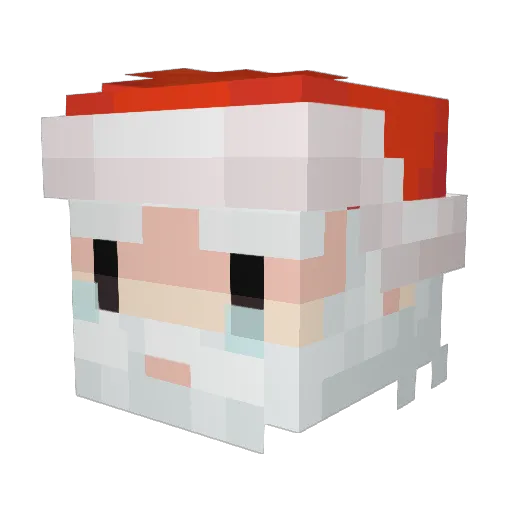 LOVE_MONG Minecraft avatar head, 3D render