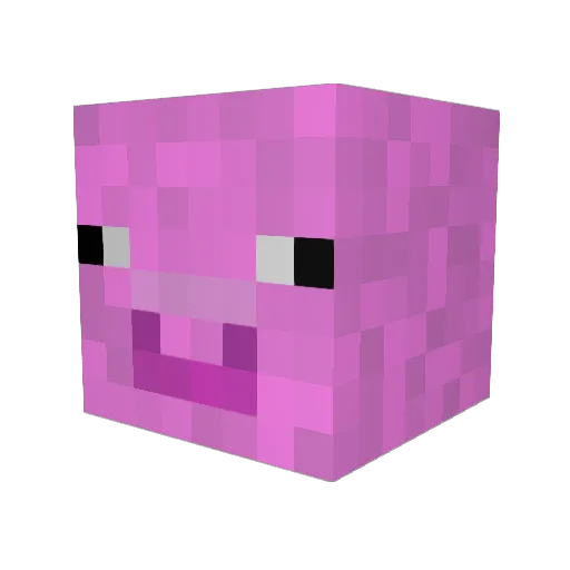 LOVEgames023 Minecraft avatar head, 3D render