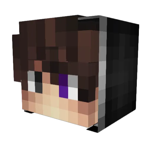 LOZ33 Minecraft avatar head, 3D render