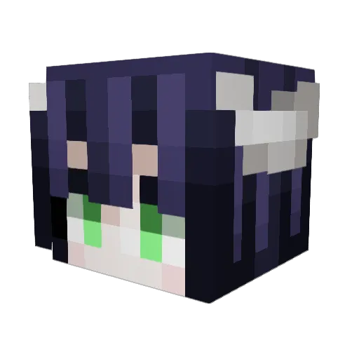 LPBGEric Minecraft avatar head, 3D render