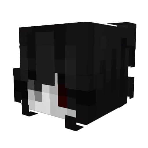LPP_littleprince Minecraft avatar head, 3D render