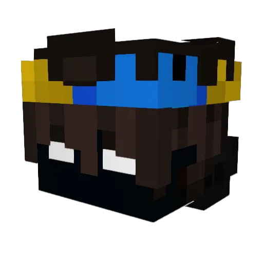 LPatti1 Minecraft avatar head, 3D render