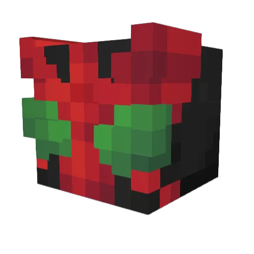 LR4cc00n Minecraft avatar head, 3D render