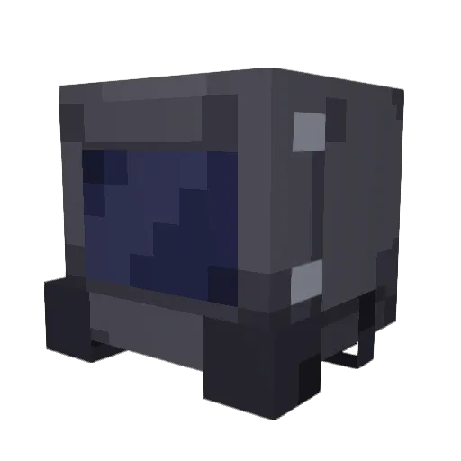 LR555 Minecraft avatar head, 3D render
