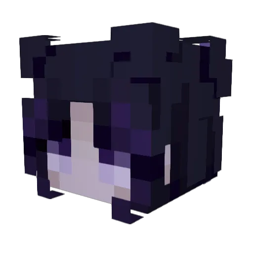 LRVic516 Minecraft avatar head, 3D render