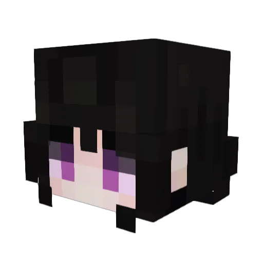 LRYoshi Minecraft avatar head, 3D render