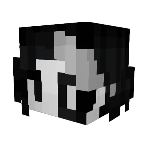 LSGamez Minecraft avatar head, 3D render
