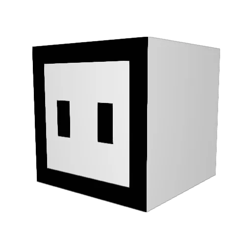 LSHanson Minecraft avatar head, 3D render