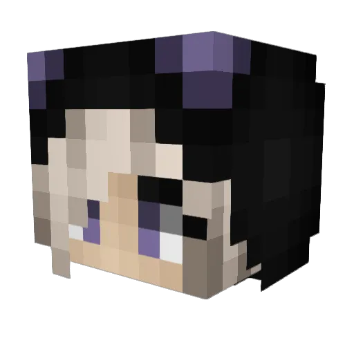 LSJ0612 Minecraft avatar head, 3D render