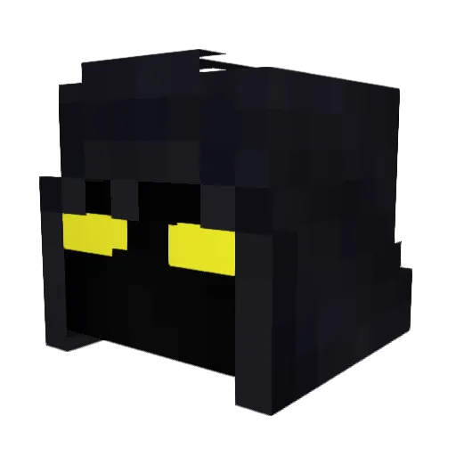LSLowan2008 Minecraft avatar head, 3D render