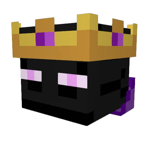 LSPTB Minecraft avatar head, 3D render