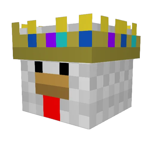 LScool0909 Minecraft avatar head, 3D render