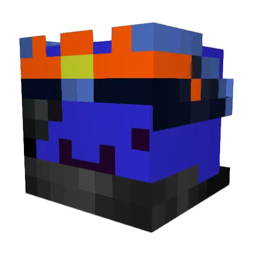 LTD_Emmanuel Minecraft avatar head, 3D render
