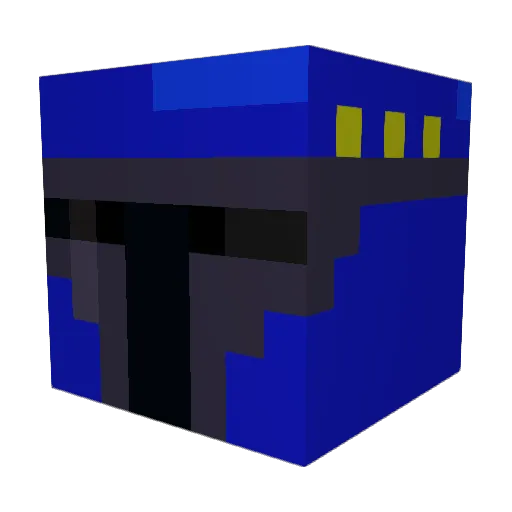LTFrosting Minecraft avatar head, 3D render