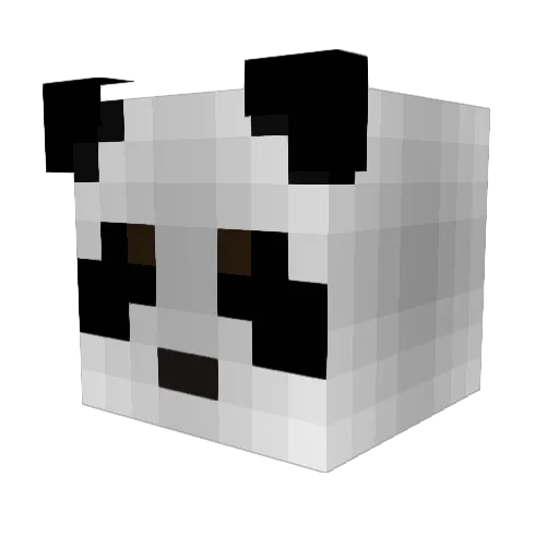 LTGXD Minecraft avatar head, 3D render