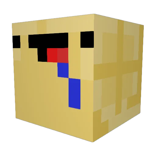 LTGames_PvP Minecraft avatar head, 3D render