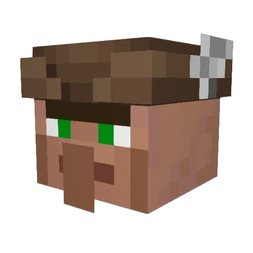 LTNotGhosty Minecraft avatar head, 3D render