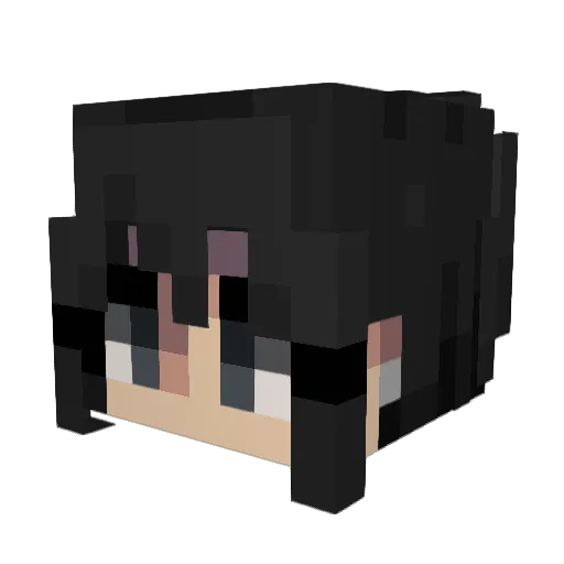 LTThundering Minecraft avatar head, 3D render