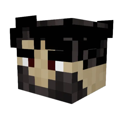 LT_Goirgio Minecraft avatar head, 3D render