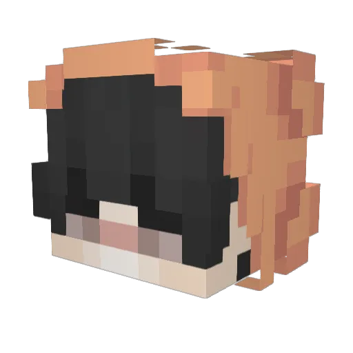 LT_SoonJang Minecraft avatar head, 3D render