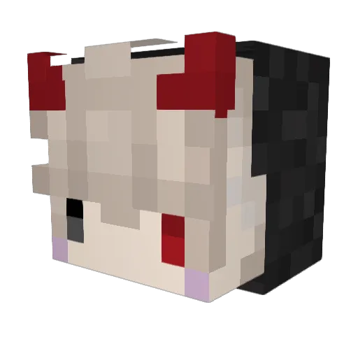 LT_Xiodcs Minecraft avatar head, 3D render