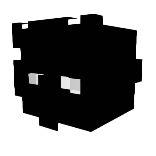 LT_ant Minecraft avatar head, 3D render