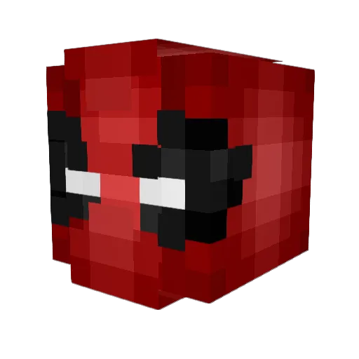 LTgammer Minecraft avatar head, 3D render