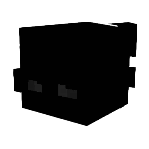 LUCAS95620 Minecraft avatar head, 3D render