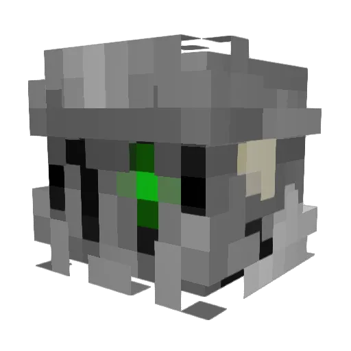 LUCA_ARG Minecraft avatar head, 3D render