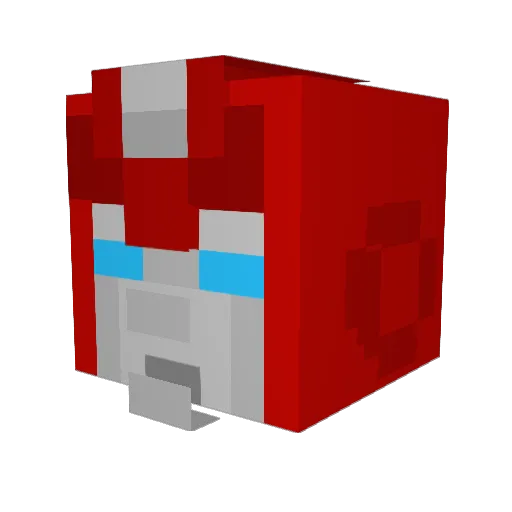 LUCKYGhost774 Minecraft avatar head, 3D render