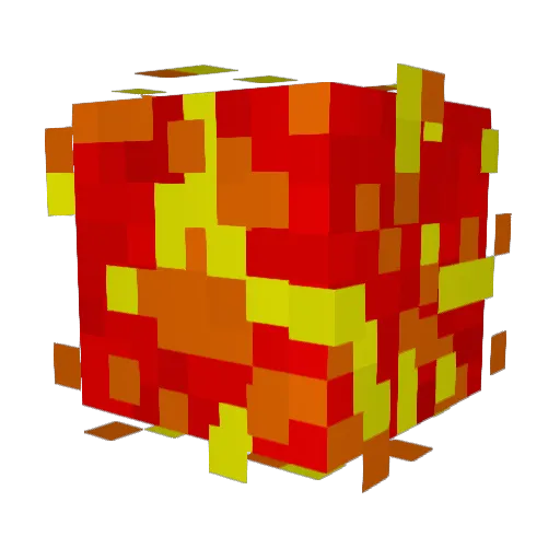 LUEmine102 Minecraft avatar head, 3D render