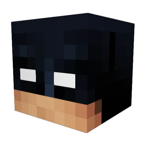 LUIGII369 Minecraft avatar head, 3D render