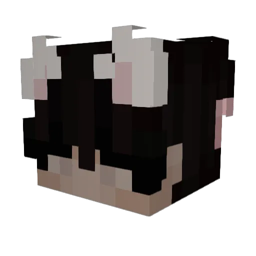 LUKA_SHENKA Minecraft avatar head, 3D render