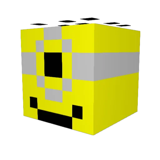 LUKEANATOR10 Minecraft avatar head, 3D render