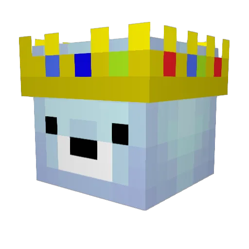 LUKE_LUCY Minecraft avatar head, 3D render