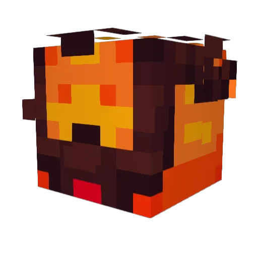 LUKE_ZC Minecraft avatar head, 3D render