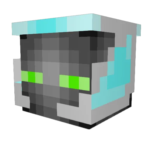 LUcAKInGGTX Minecraft avatar head, 3D render