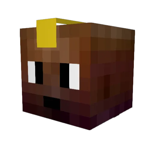 LVMarco Minecraft avatar head, 3D render