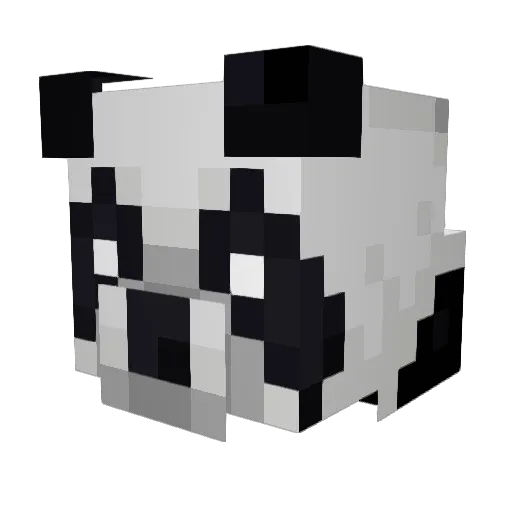 LVP_The_Crafter Minecraft avatar head, 3D render
