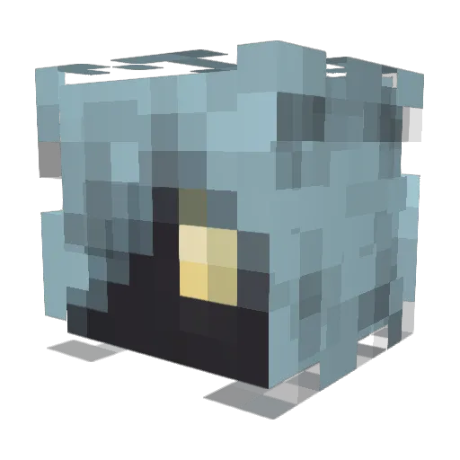 LV_Raine Minecraft avatar head, 3D render