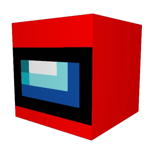 LWSAJS Minecraft avatar head, 3D render